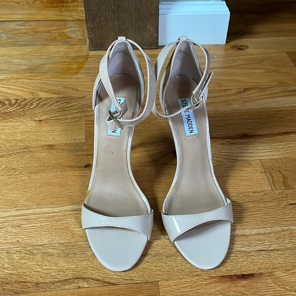 Steve Madden nude high heels, size 9, worn once